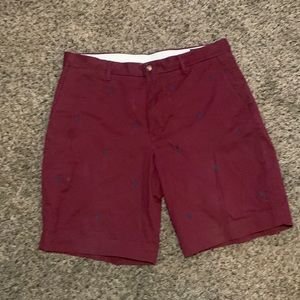 Burgundy shorts size 35 men’s